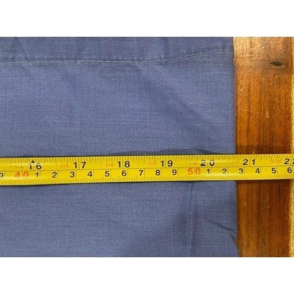 Vintage Celestial Moon and Stars Pillowcase Blue Yellow Man in the Moon Standard